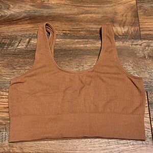 ~*~ Boody Ribbed Seamless Bra Nude M ~*~